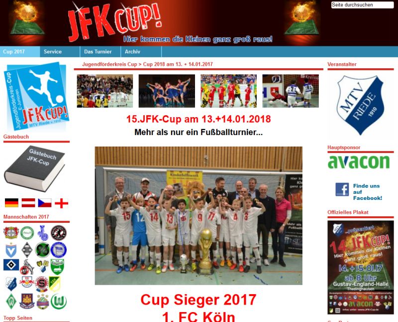 JFK Cup Riede 2017 mit ICH e.V. Jürgen Grobbin und Edwina Eidtmann